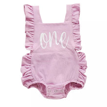 Load image into Gallery viewer, ONE Birthday Romper