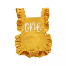 Load image into Gallery viewer, ONE Birthday Romper