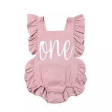 Load image into Gallery viewer, ONE Birthday Romper