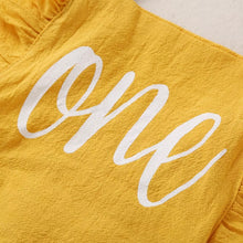 Load image into Gallery viewer, ONE Birthday Romper