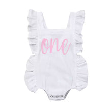 Load image into Gallery viewer, ONE Birthday Romper