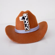 Load image into Gallery viewer, My First Rodeo Mini Cowboy Hat
