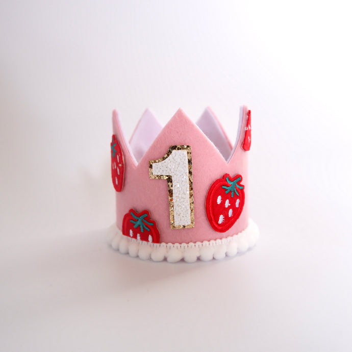 Berry First Birthday Crown