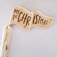 Load image into Gallery viewer, My 1st Christmas Flag
