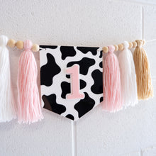 Load image into Gallery viewer, Cowgirl First Rodeo High Chair Garland
