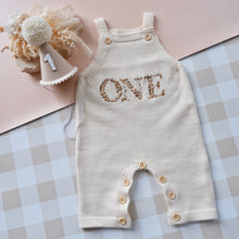 Load image into Gallery viewer, Soft Knit One Birthday Romper
