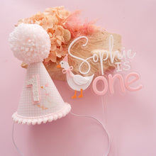 Load image into Gallery viewer, CUSTOM Clear One Silly Goose Cake Topper
