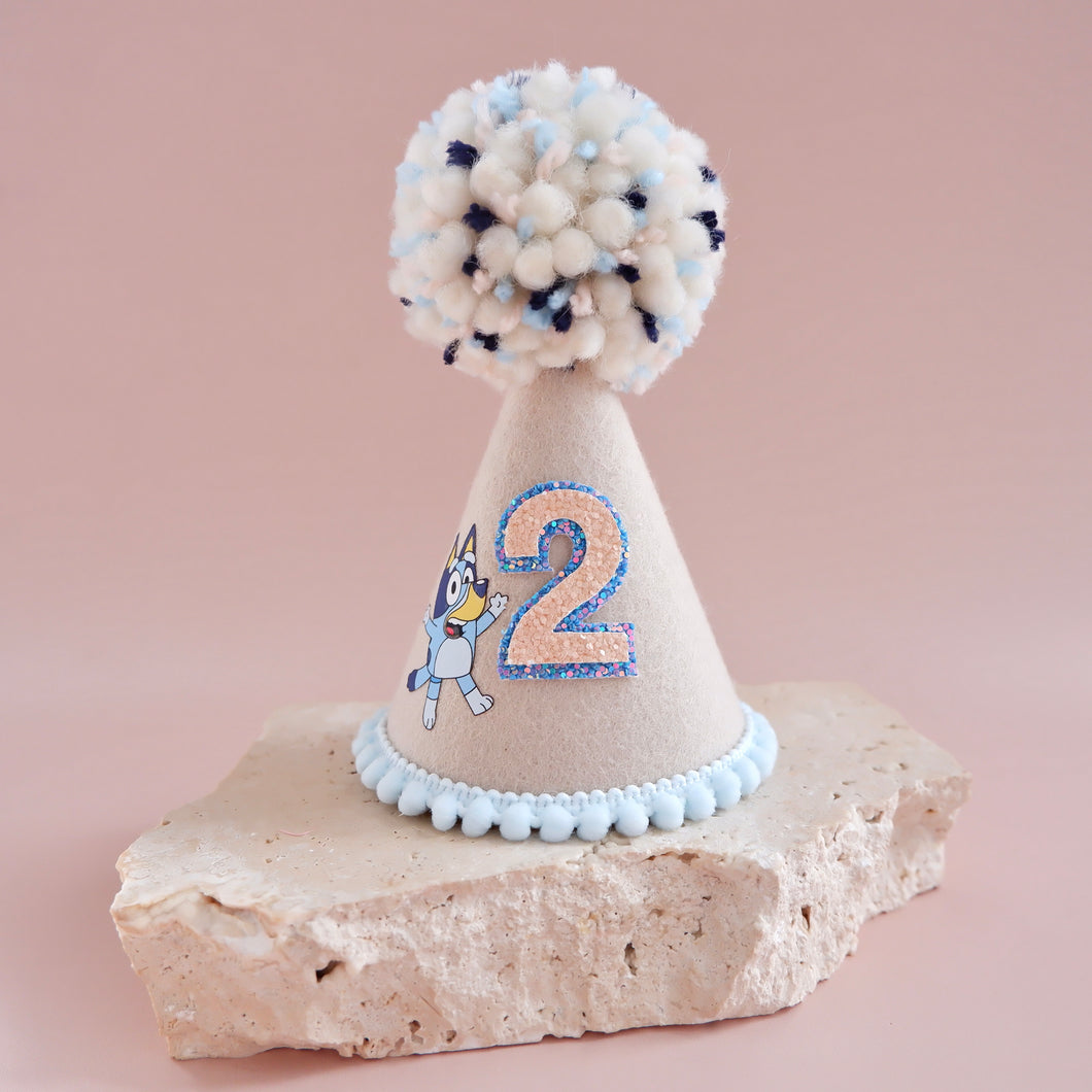 Bluey Party Hat
