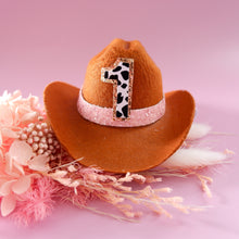 Load image into Gallery viewer, My First Rodeo Mini Girls Cowgirl Hat
