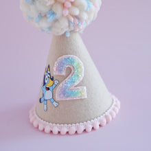 Load image into Gallery viewer, Girl Bluey Party Hat
